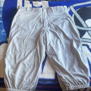 Nike Men's Gray Knicker Baseball Pants